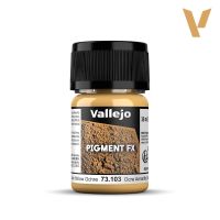 Vallejo Pigments Color Dark Yellow Ocre 35 ml