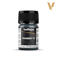 Vallejo Pigments Metallics Dark Steel 35 ml