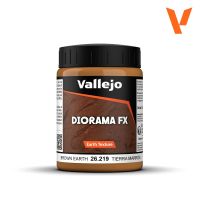 Vallejo Diorama Effects Earth Textures Brown Earth 200 ml