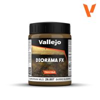 Vallejo Diorama Effects Thick Mud Textures European Thick Mud 200 ml