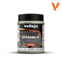 Vallejo Diorama Effects Thick Mud Textures Industrial Mud 200 ml