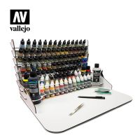 Vallejo - Paint Display and Work Station With Vertical Storage 50 x 37 cm