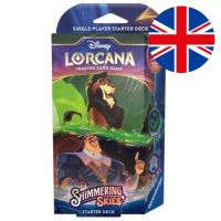 Lorcana - Shimmering Skies - Starter Deck Emerald/Steel Edizione Inglese