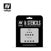 Vallejo Stencils – Assorted German WWII Tank Markings