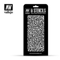 Vallejo Stencils – Luftwaffe WWII Shingles Camo