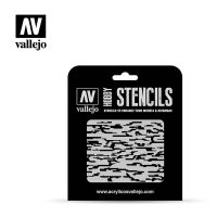 Vallejo Stencils – Pixelated Modern Camo