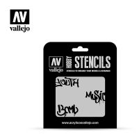 Vallejo Stencils – Street Art Nº1