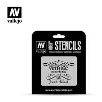 Vallejo Stencils – Vintage Motorcycles Sign