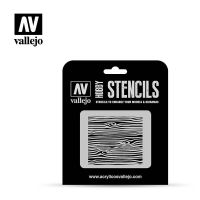 Vallejo Stencils – Wood Texture Nº2