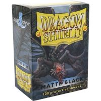 Bustine Standard Dragon Shield Matte 100 (BLACK)