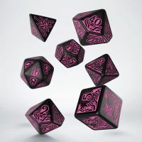 Set 7 Dadi Call of Cthulhu (Nero, Magenta)