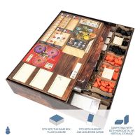 Terra Mystica - L'Era delle Scoperte - Organizer in Legno