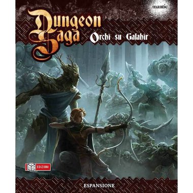 Copertina di Dungeon Saga: Orchi su Galahir Copertina di Dungeon Saga: Orchi su Galahir