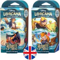 Lorcana - Azurite Sea - Starter Deck Edizione Inglese | Small Bundle