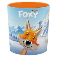 Fluffy Animals - Foxy con Paesaggio - Tazza da Colazione