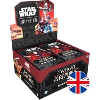 Star Wars Unlimited - Twilight of the Republic - Box da 24 Booster Pack Edizione Inglese | Mythic Bundle