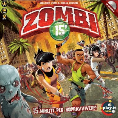 Copertina di Zombi 15' Copertina di Zombi 15'