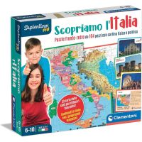 Sapientino Più - Scopriamo L'Italia - Puzzle Cartina Fisica e Politica