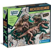 Scienza e Gioco Lab - Archeogiocando T-Rex e Smilodon 2 in 1