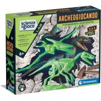 Scienza e Gioco Lab - Archeogiocando Pteranodonte e Velociraptor 2 in 1