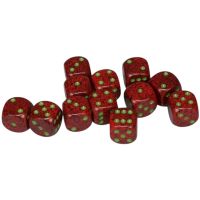 Set di Dadi 12D6 Speckled (Fragola)