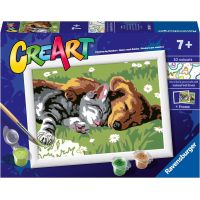 CreArt Serie E - Cane e Gatto Dolce Sonno