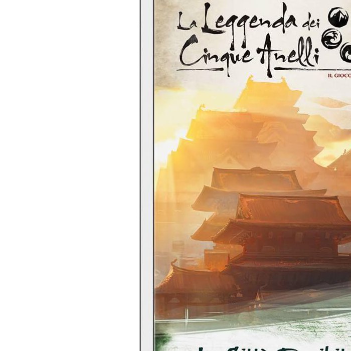 Copertina di La Leggenda dei Cinque Anelli - LCG: La Città Proibita Copertina di La Leggenda dei Cinque Anelli - LCG: La Città Proibita