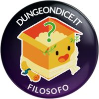 Spilla DungeonDice - Mistero - Filosofo