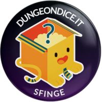 Spilla DungeonDice - Mistero - Sfinge