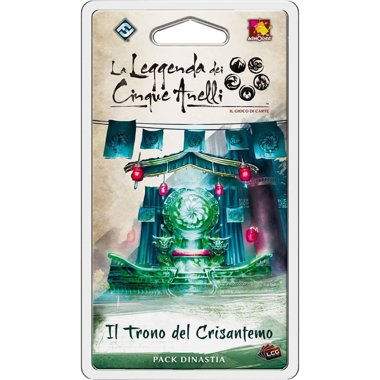 Copertina di La Leggenda dei Cinque Anelli - LCG: Il Trono del Crisantemo Copertina di La Leggenda dei Cinque Anelli - LCG: Il Trono del Crisantemo