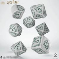 Set di 7 Dadi - Harry Potter Slytherin Modern Dice Set - White (Serpeverde)