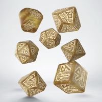 Set di 7 Dadi Dwarven Dice Set - Gold