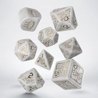 Set di 8 Dadi Q-Workshop 20th Anniversary - Happy Birthday Dice Set