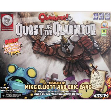 Copertina di Quarriors!: Quest of the Qladiator Copertina di Quarriors!: Quest of the Qladiator