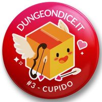 Spilla DungeonDice - 3 - Cupido