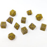 Set di 11 Dadi - Fools Gold Dice Foreclaimer