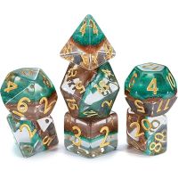 Set di 7 Dadi - Eclipse Dice Treant