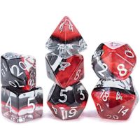 Set di 7 Dadi - Eclipse Dice Magma