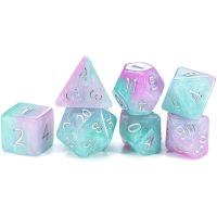 Set di 7 Dadi - Aether Dice Mintgenta