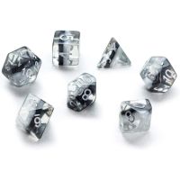 Set di 7 Dadi - Eclipse Dice Luna