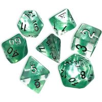 Set di 7 Dadi - Neutron Dice Mint