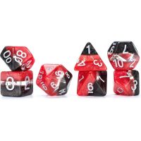 Set di 7 Dadi - Supernova Dice Magma