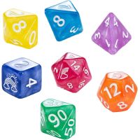 Set di 7 Dadi MINI - Mighty Tiny Dice Rainbow Bits