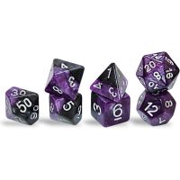 Set di 7 Dadi - Halfsies Dice Panther