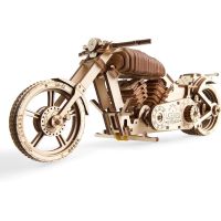 Motocicletta VM-02 - Modello Classico in Legno UGEARS