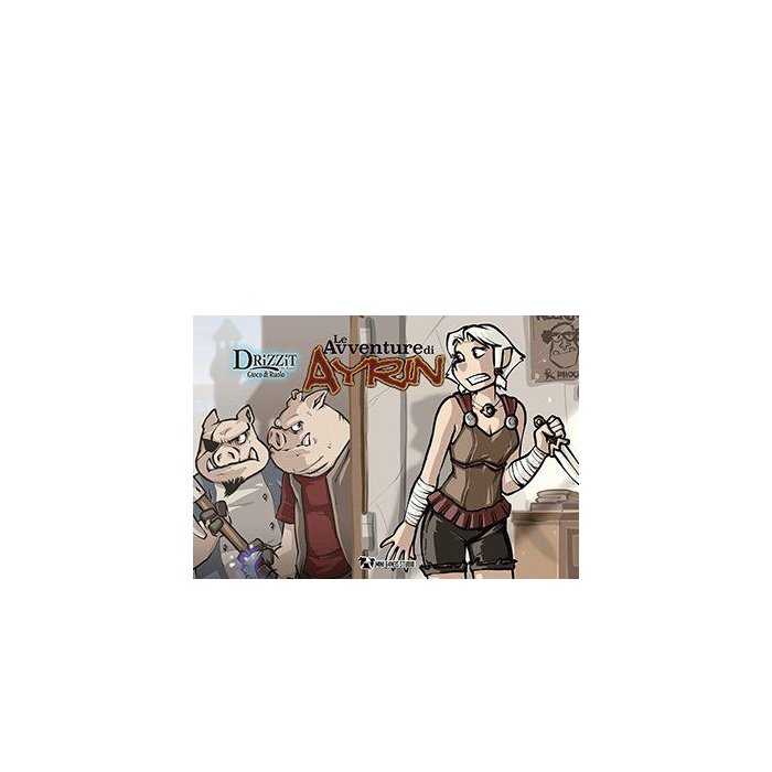 Copertina di Drizzit Il Gioco di Ruolo: Le Avventure di Ayrin Copertina di Drizzit Il Gioco di Ruolo: Le Avventure di Ayrin