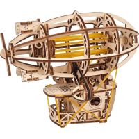 Dirigibile Steampunk - Modello Smart in Legno UGEARS