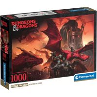 Puzzle Dungeons & Dragons - Cavaliere e Drago - 1000 Pezzi