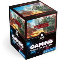 Puzzle Dungeons & Dragons - Drago Infuocato - 500 Pezzi - Cube Gaming Collection