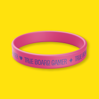 Braccialetto TBG True Board Gamer - Rosa